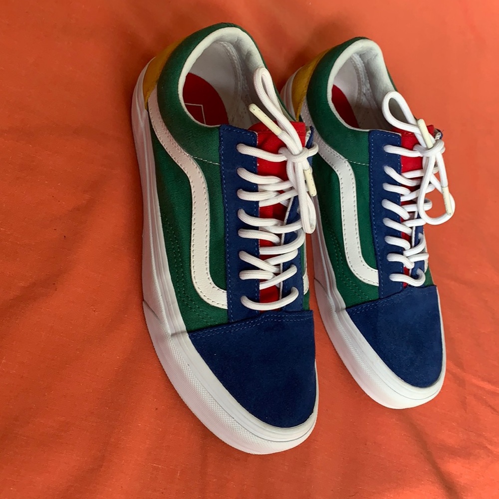 Color block vans (yacht club old skool)